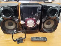 Comprar Minicomponente Panasonic Funciona Todo Menos El Cd! Negro 50 W