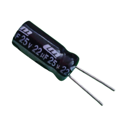 22uf 25v ( 50 Unidades ) Capacitor Eletrolitico 22uf 25v