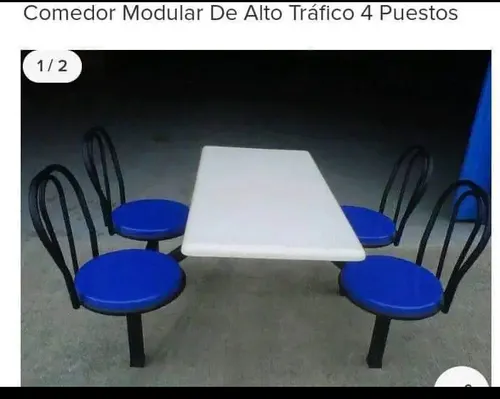 Comedor Modular 4 Puestos