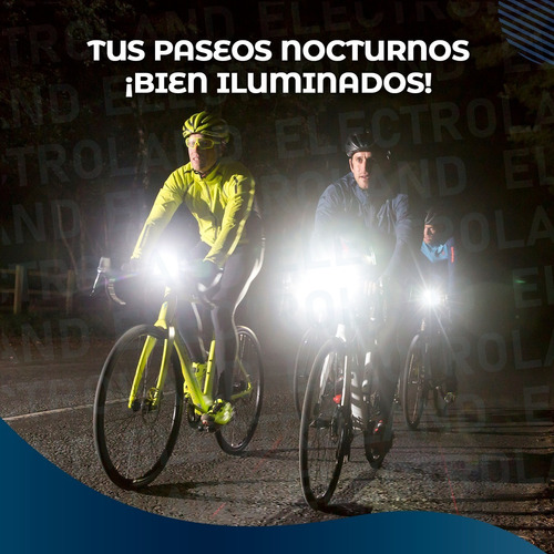 Luz Led Delantera Frontal Para Bici Seguridad Recargable Usb