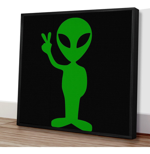 Imagem 3 de 4 de Quadro Canvas Premium 40x40 - Et Minimalista