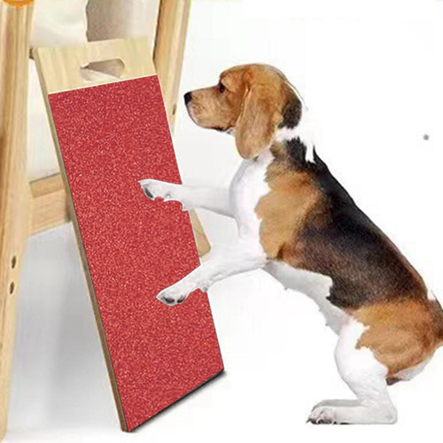 Almohadilla Para Rascar Para Perros, Garra De Molienda Rojo
