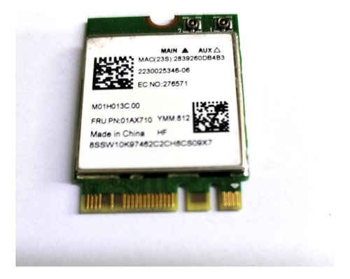 Tarjeta Wi Fi Lenovo 330s-15arr 01ax710 Rtl8821ce 