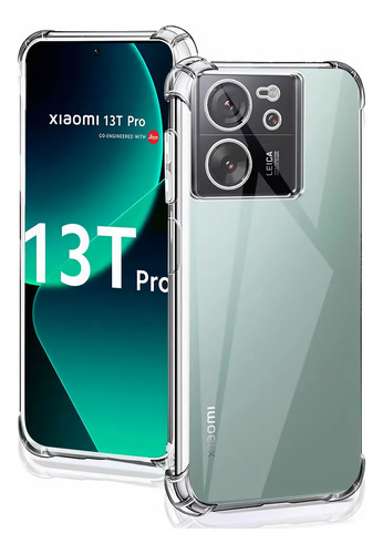 Funda Acrigel Airbag Rígido Para Xiaomi 13t Pro Transparente Acrigel Reforzado