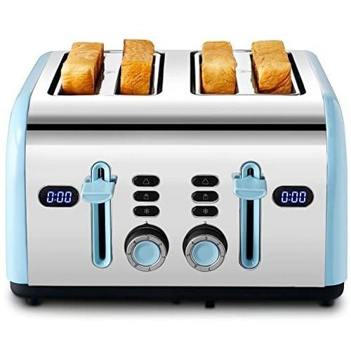 Toaster 4 Slice, Redmond Retro Acero Inoxidable 93mle