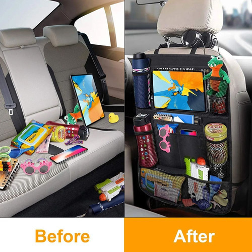 2 Organizador Camioneta Autos Viaje Asiento Multi Bolsillo