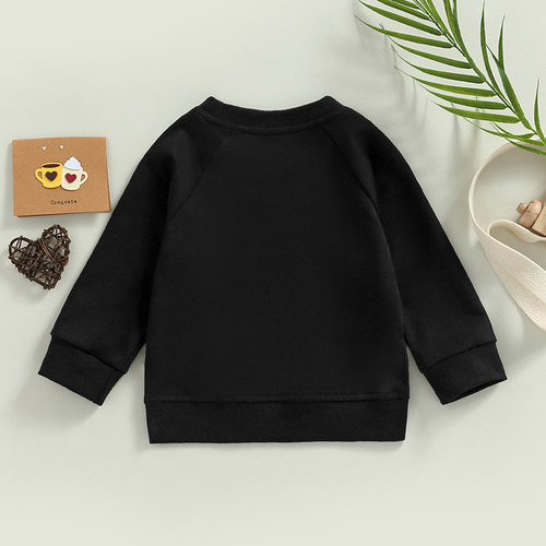 Sudaderas Para Niños Pequeños Y Niñas Con Cuello Redondo Y M