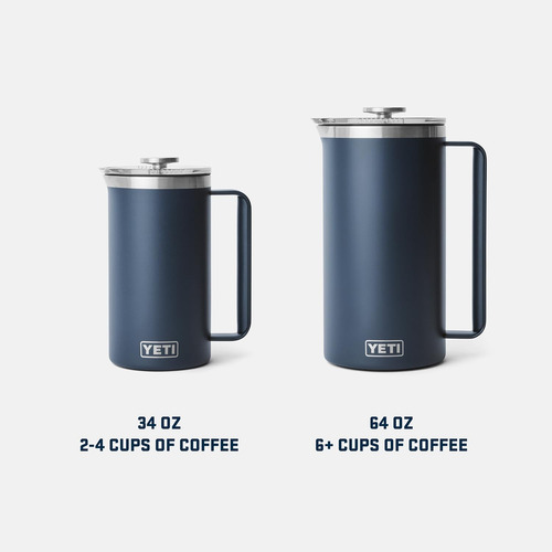 Cafetera Francesa Yeti Rambler 1.9l Con Filtro