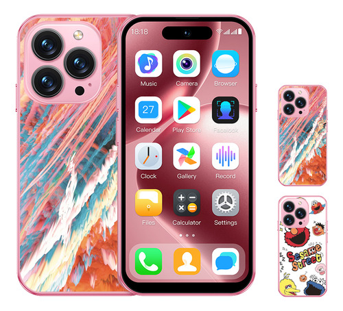 Minismartphone Aiek M16 Pro-a De 4.0 Pulgadas, 3g, 2 Gb De Ram, 16 Gb De Rom, Android 10 Reconocimiento Facial, 2000 Mah, 2025, Nuevo Modelo Pegatadhe