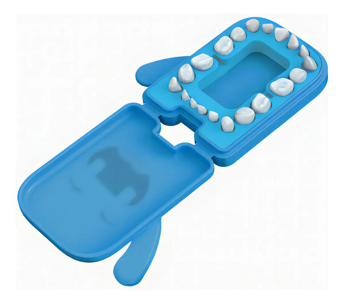 Dental Álbum - Standard Porta Dentinho Cor Azul