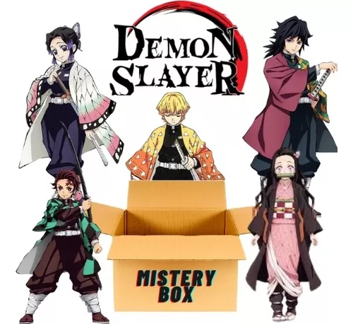 Caja de regalo misteriosa LookSee de Demon Slayer | Incluye 5  coleccionables | Tanjiro Kamado