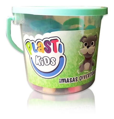 Plasti Kids Pote Masas Para Moldear X 24 Unidades En Mca  