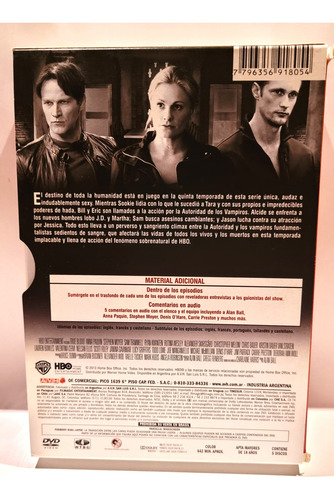 True Blood - Temporada 5 Dvd Original (Usado)