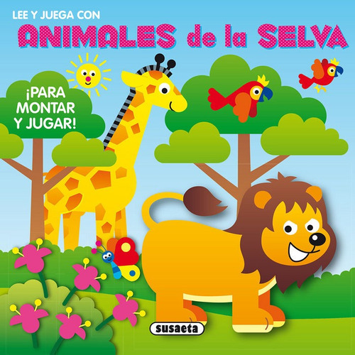 Con Animales De La Selva Para Montar Y Jugar - Vv.aa.