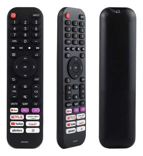Control Para Hisense / Sharp Smart Tv Modelo En2d30h
