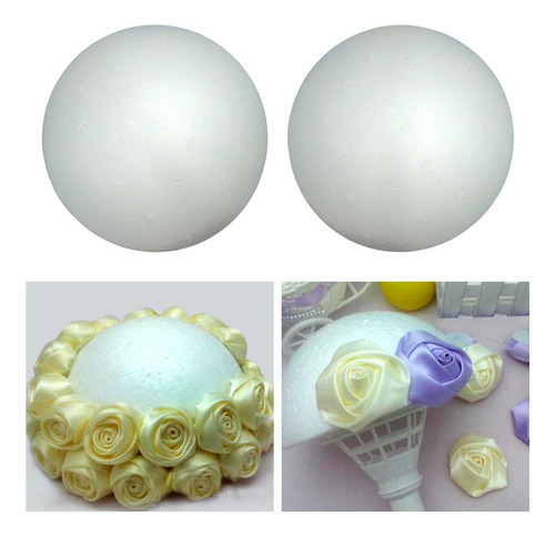 2 Uds Bola De Espuma, Juguetes Lisos Semiredondos, Regalos