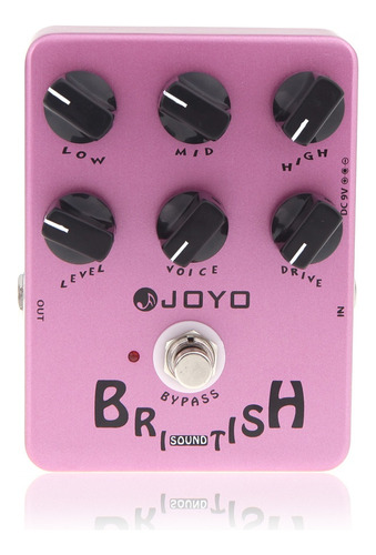 Pedal De Efectos De Sonido British Jf-16 Sim Amp Pedal Joyo