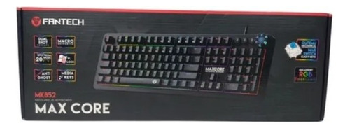 Teclado Mecánico Gamer Rgb Control Iluminación Alta Precisió