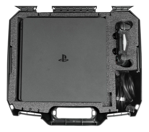 Funda Case Para Playstation 4 Y Ps4 Slim Con Corte Preciso