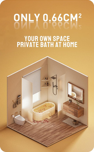 Bañera De Hielo Portatil De 150 Cm Para Adultos - Beige