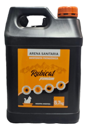 Rubicat Premiun piedra para gato  5,7 Kg