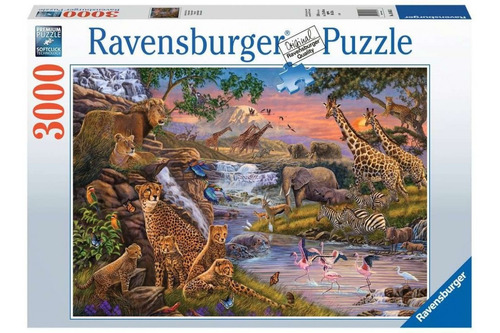 Rompecabezas Ravensburger X 3000 Piezas- Reino Animal