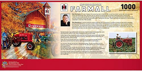 Farmall Horse Power Panoramic Puzzle De 1000 Piezas