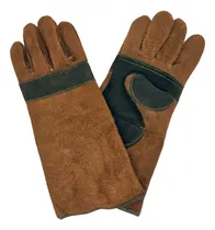 Comprar Guantes Soldador Cuero Kevlar Reforzado Alta Temperatura Par