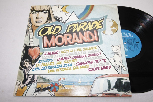 Vinilo Gianni Morandi Old Parade Morandi 1978 Italia Chanson