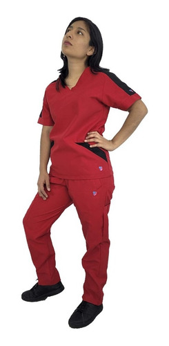 Pijama Quirurgica Antifluidos Rojo Uniforme Quirurgico