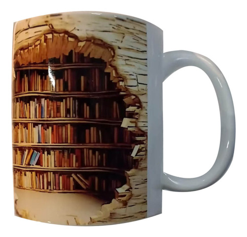 Taza Librería Para Pareja, Alta Belleza, A La Moda, Art Sens