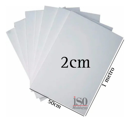 12 Placas De Isopor 30mm ( 3cm ) Forro  Térmico Acústico