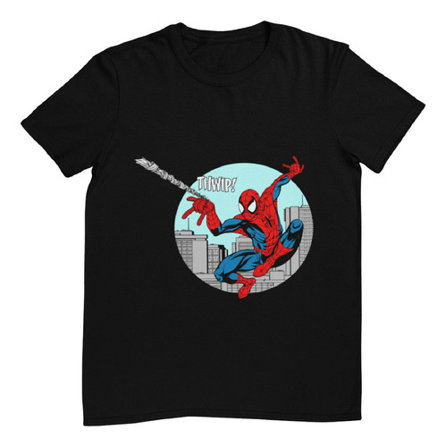 Playera Personalizada Spiderman Hombre Araña Marvel Niño 25