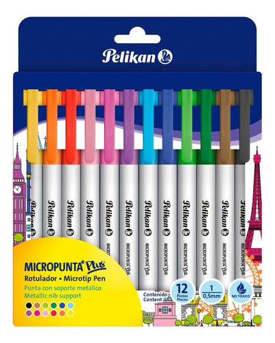 Escritura Pastel Pelikan: Micropuntas+pointec+flashx6