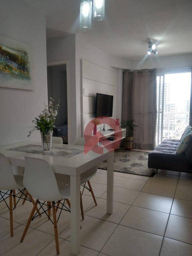 Apartamento Com 2 Dormitórios À Venda, 59 M² Por R$ 318.000,00 - Ocian - Praia Grande/sp - Ap3356