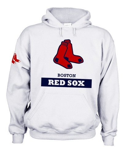 Sudadera Capucha Red Sox Medias Rojas De Boston Mlb M. E Msi