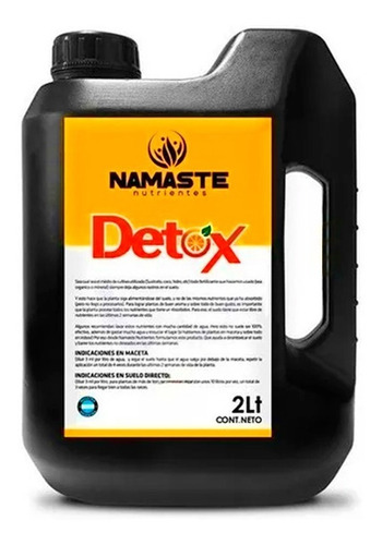 Namaste Detox Lavador De Raíces 2 Litros - Up! Grow