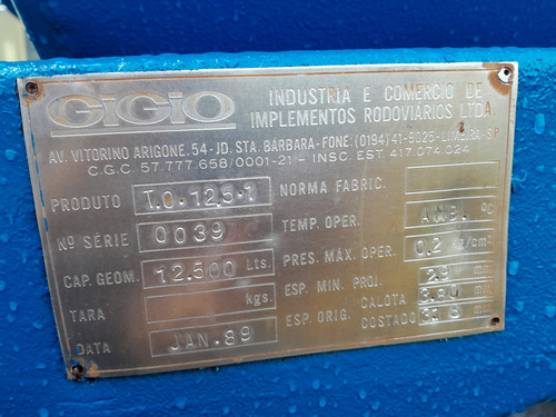 Vw 15-190 Tanque Pipa 12.500lts !!! Pronto P Trabalhar !!!