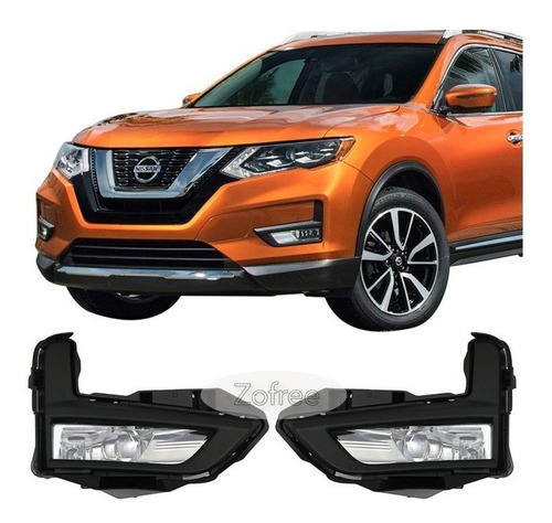 Kit Neblineros Nissan New Xtrail 2018 + Marca Carri / Zofree