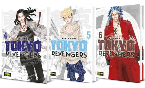 Pack Tokyo Revengers 4-6 [ Ken Wakui ] Original 
