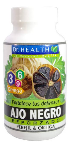 Vitaminas Ajo Negro Reforzado Perejil Y Ortiga Dr. Health