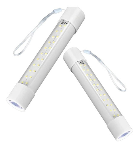 Lámpara De Emergencia Led 30w Recargable Luz Portatil 17cm