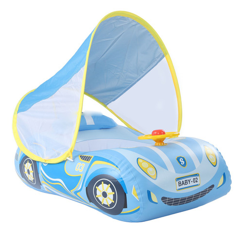 Flotador Inflable Para Alberca Con Forma De Coche Para Bebés