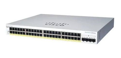 Imagen 1 de 5 de Switch Admin Cisco Cbs220-48t-4g 48 Puertos Gigabit + 4 Sfp