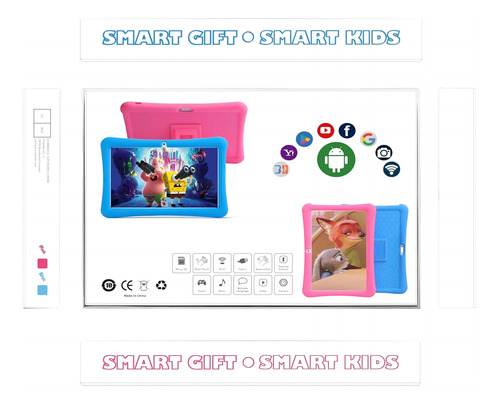 Tableta Infantil Niuniutab K102 De 10 Pulgadas Con Android 1