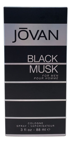 Jovan Jovan Black Musk Cologne Spray 3.0 Oz Jovan Black Mus.