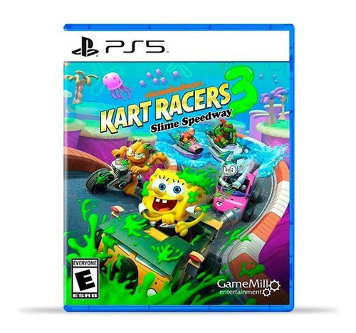 Nickelodeon Kart Racer 3 (nuevo) Ps5 Físico, Macrotec