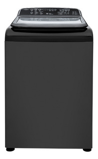 Lavadora Digital Haceb Zoü 16 Kg Carga Superior Negra Color Gris 108V - 127V