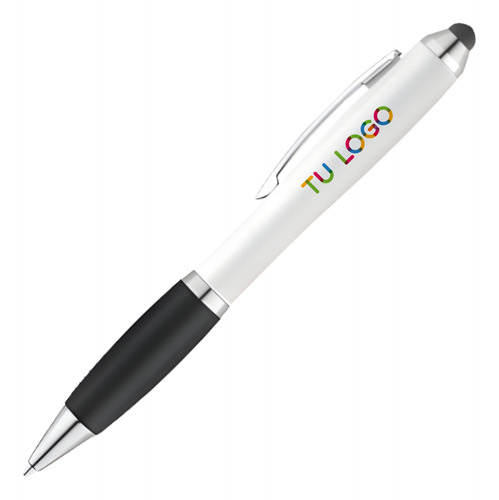 60 Lapiceras Bolígrafos Touch Personalizados Logo Full Color