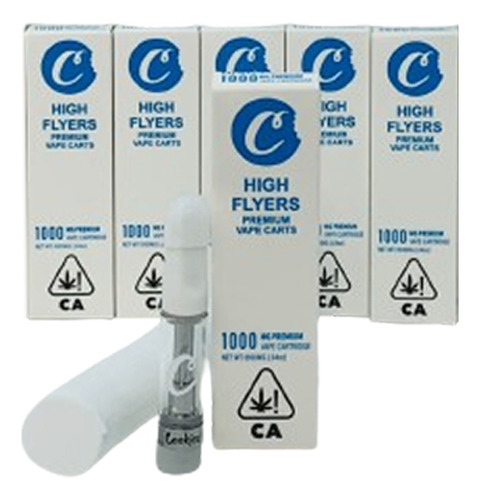 Pack 10 Cartridge 0,8 Ml Para Rosin Aceite Clear Cookies